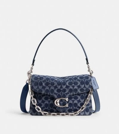 Fashion 4 - Chain Tabby Shoulder Bag In Signature Denim