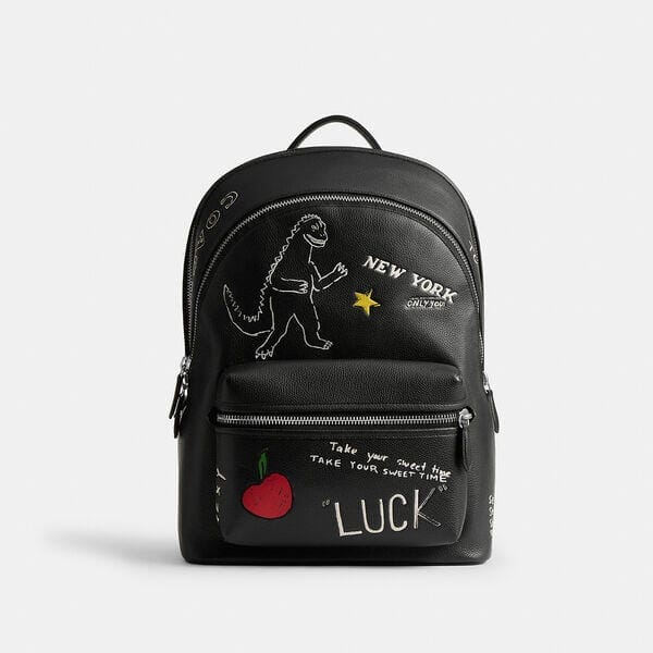 Fashion 4 - Charter Backpack With Sketch Print