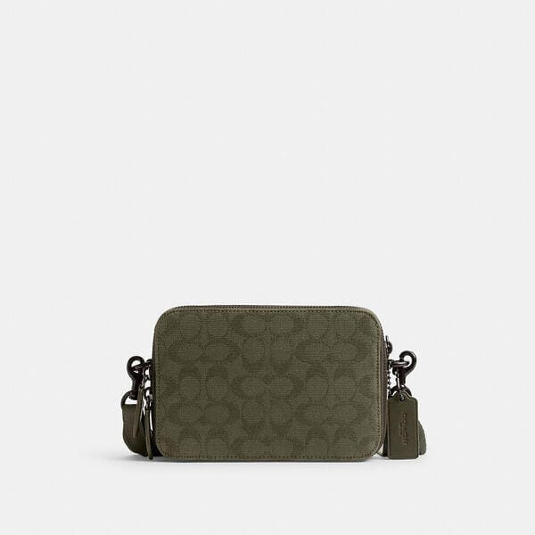 Fashion 4 - Charter Crossbody 19 In Signature Canvas Jacquard
