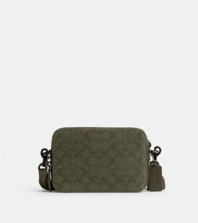 Fashion 4 - Charter Crossbody 19 In Signature Canvas Jacquard