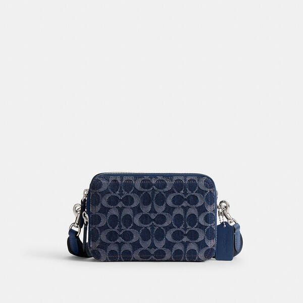 Fashion 4 - Charter Crossbody Bag 19 In Signature Denim
