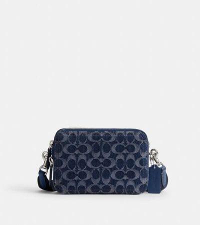 Fashion 4 - Charter Crossbody Bag 19 In Signature Denim