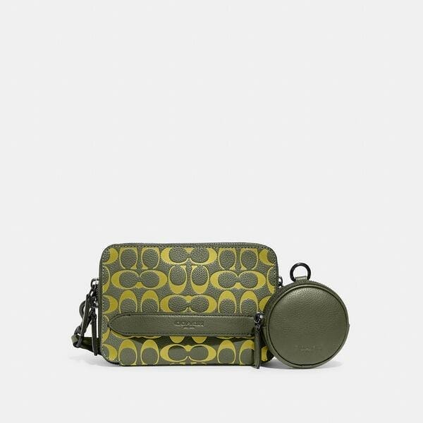 Fashion 4 - Charter Crossbody With Hybrid Pouch In Signature Leather