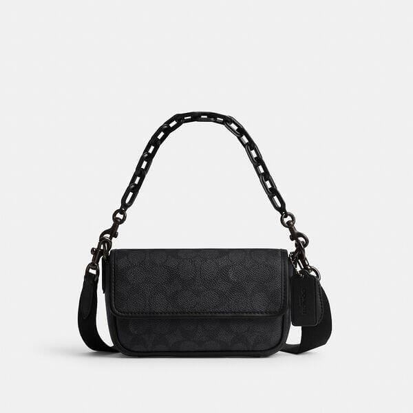 Fashion 4 - Charter Flap Crossbody 18 In Signature Canvas