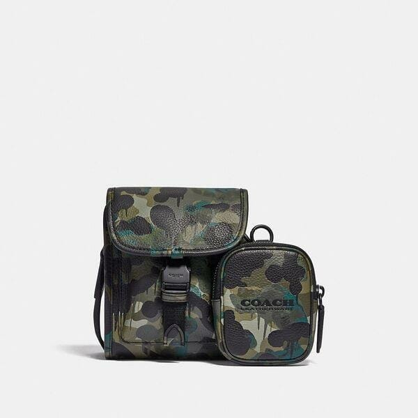 Fashion 4 - Charter North/South Crossbody With Hybrid Pouch With Camo Print
