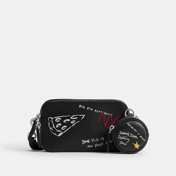 Fashion 4 - Charter Slim Crossbody Bag With Sketch Print