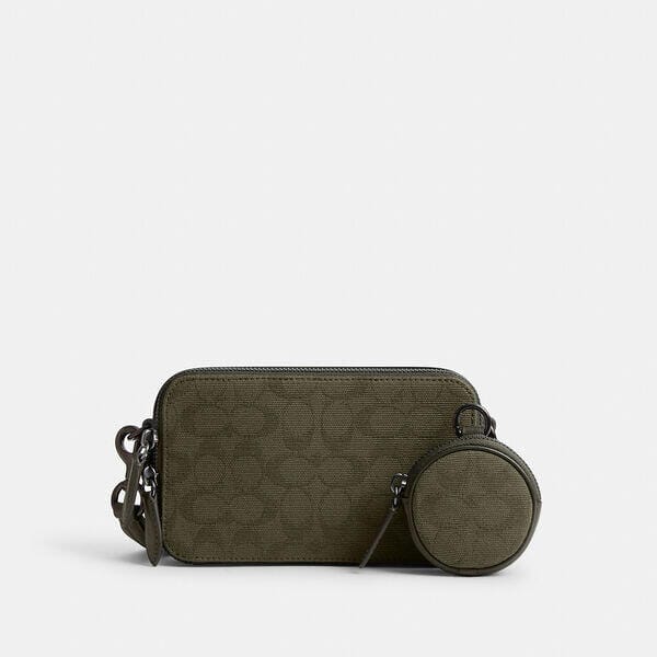 Fashion 4 - Charter Slim Crossbody In Signature Canvas Jacquard