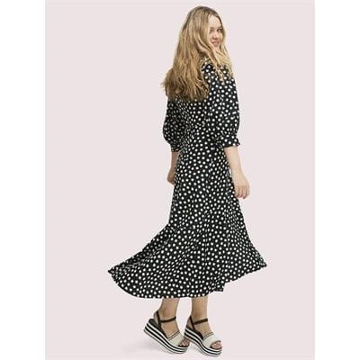 Fashion 4 - Cloud Dot Wrap Dress