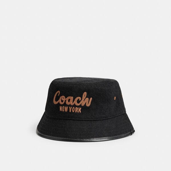 Fashion 4 - Coach 1941 Embroidered Denim Bucket Hat