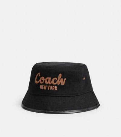 Fashion 4 - Coach 1941 Embroidered Denim Bucket Hat