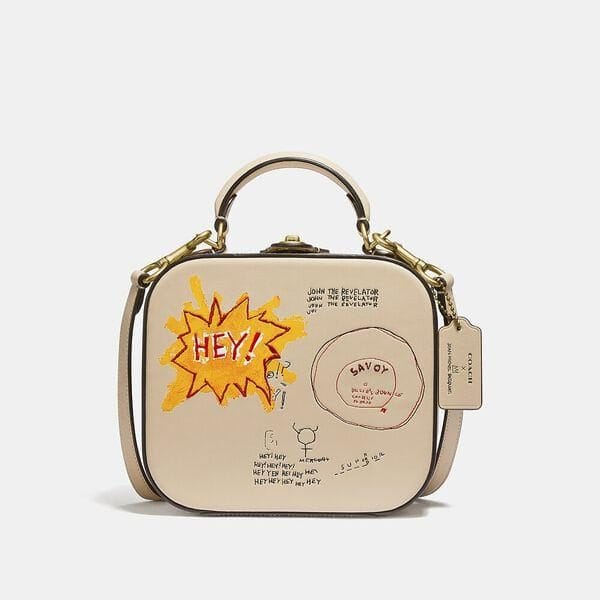 Fashion 4 - Coach X Basquiat Hey City Blocks Square Bag