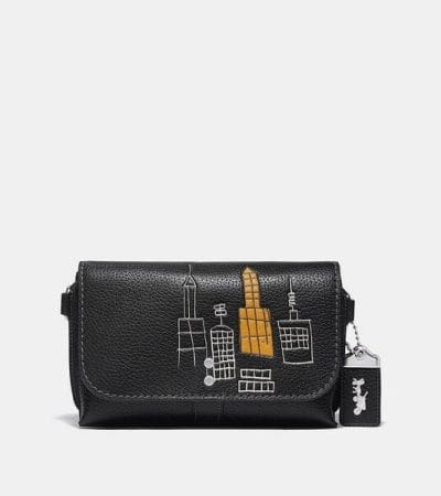 Fashion 4 - Coach X Basquiat Rogue Crossbody 20 In Glovetan Pebble In Mecca