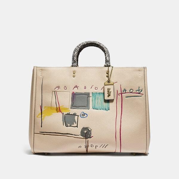 Fashion 4 - Coach X Basquiat Snake With Snake Handle Rogue Bag 39