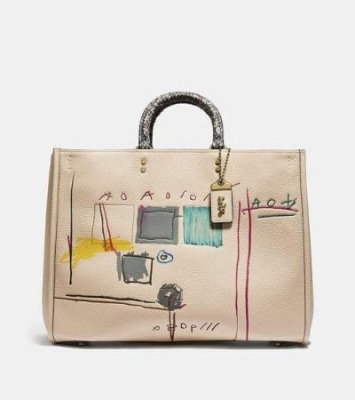 Fashion 4 - Coach X Basquiat Snake With Snake Handle Rogue Bag 39