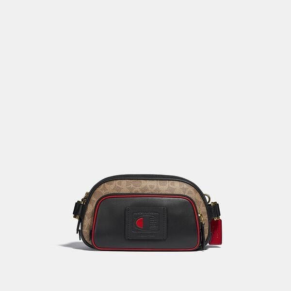 Fashion 4 - Coach X Champion Belt Bag In Signature Canvas