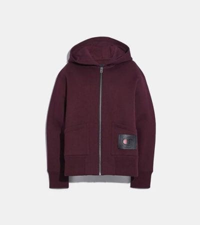 Fashion 4 - Coach X Champion Super Fleece Zip Hoodie
