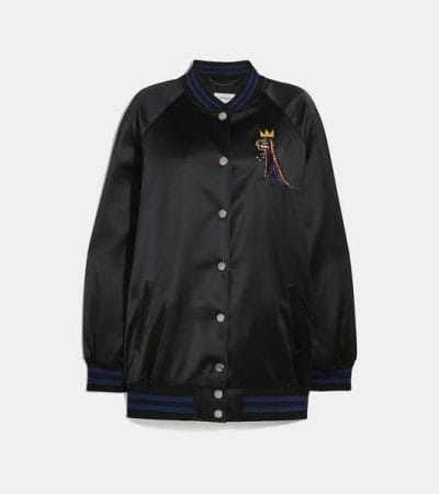 Fashion 4 - Coach X Jean-Michel Basquiat Oversized Varsity Jacket