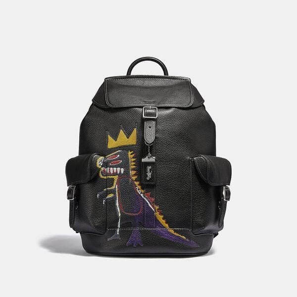 Fashion 4 - Coach X Jean-Michel Basquiat Wells Backpack In Pez Dispenser