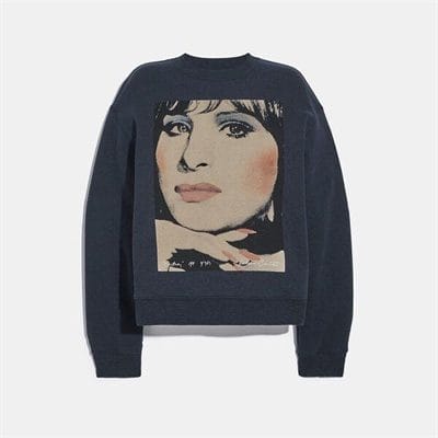Fashion 4 - Coach X Richard Bernstein Sweatshirt With Barbra Streisand