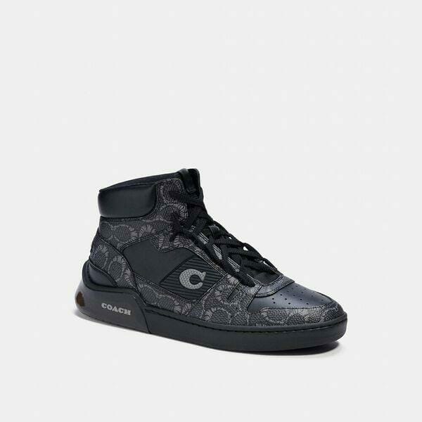 Fashion 4 - Coach x Michael B. Jordan Citysole High Top Sneaker In Mummified Signature Canvas