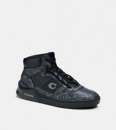 Fashion 4 - Coach x Michael B. Jordan Citysole High Top Sneaker In Mummified Signature Canvas