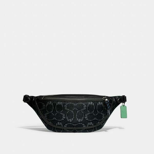 Fashion 4 - Coach x Michael B. Jordan League Belt Bag In Mummified Signature Canvas