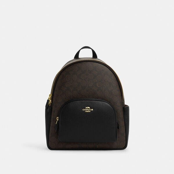 Fashion 4 - Court Backpack In Signature Canvas