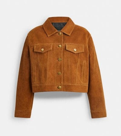 Fashion 4 - Cropped Suede Jacket