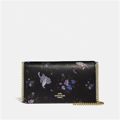 Fashion 4 - DISNEY X COACH CALLIE FOLDOVER CHAIN CLUTCH WITH DISNEY MOTIF