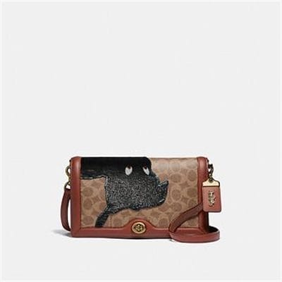 Fashion 4 - DISNEY X COACH SIGNATURE RILEY WITH EMBELLISHED PETER PAN