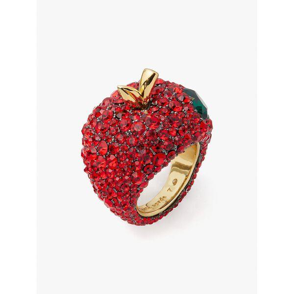 Fashion 4 - Dashing Beauty Apple Statement Ring