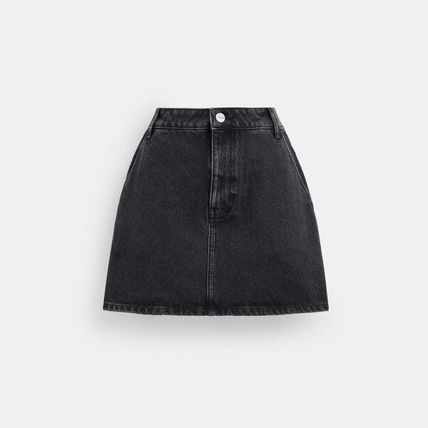 Fashion 4 - Denim Skirt In Organic Cotton