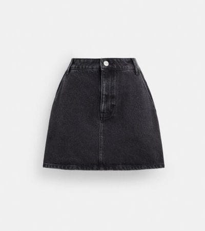 Fashion 4 - Denim Skirt In Organic Cotton