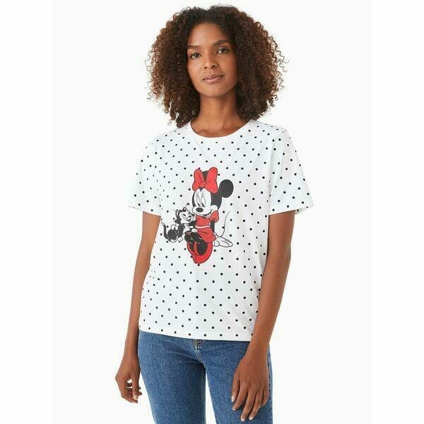 Fashion 4 - Disney X Kate Spade New York Minnie And Figaro T-shirt