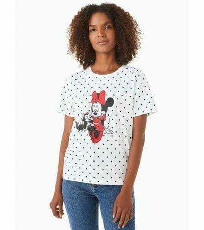 Fashion 4 - Disney X Kate Spade New York Minnie And Figaro T-shirt