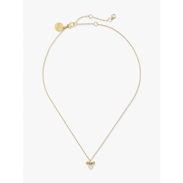 Fashion 4 - Disney X Kate Spade New York Minnie Mouse Pavé Pendant