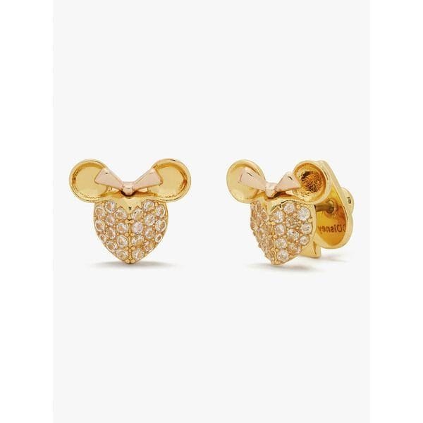 Fashion 4 - Disney X Kate Spade New York Minnie Mouse Pavé Studs