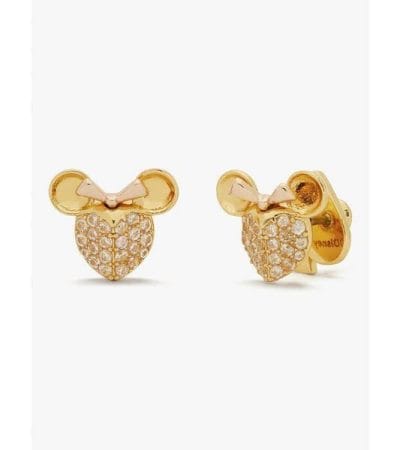 Fashion 4 - Disney X Kate Spade New York Minnie Mouse Pavé Studs