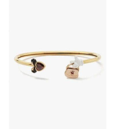 Fashion 4 - Disney X Kate Spade New York Minnie Mouse Stone Flex Cuff Bracelet