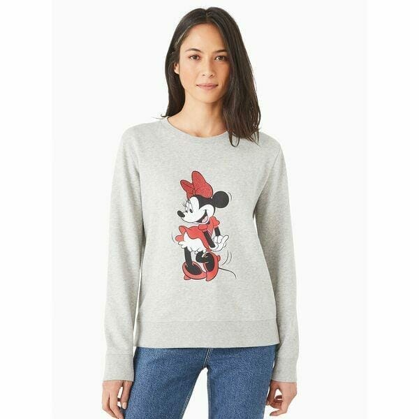 Fashion 4 - Disney X Kate Spade New York Posing Minnie Mouse Sweatshirt