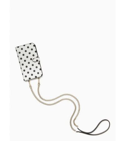 Fashion 4 - Dot Magnetic Folio 12/12 Pro Iphone Case On Crossbody Chain