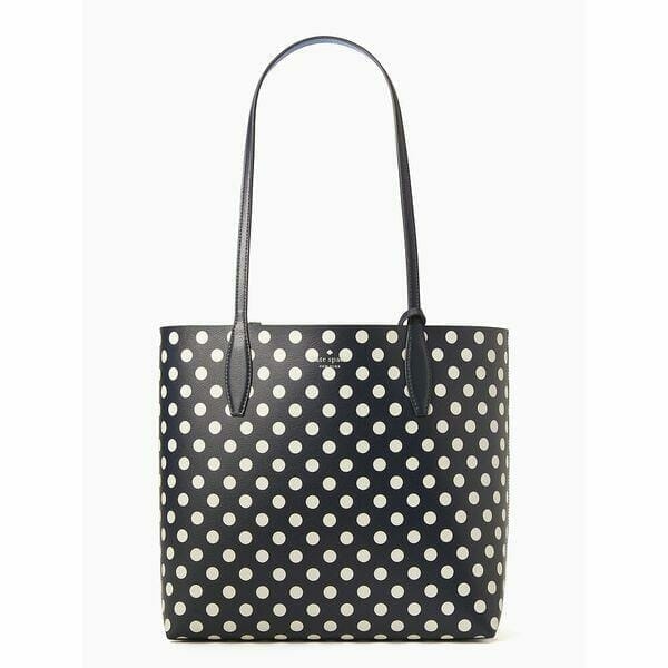 Fashion 4 - Enchanted Forest Dot Large Reversible Tote