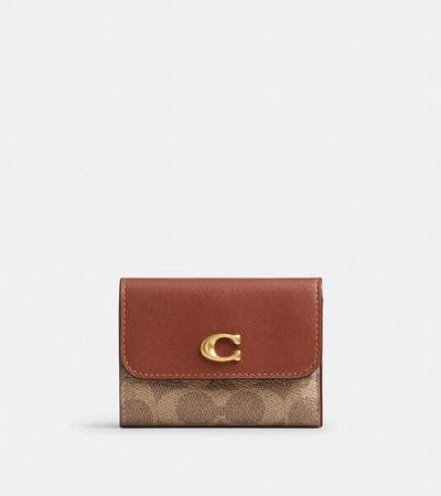 Fashion 4 - Essential Card Holder Wallet In Signature Canvas