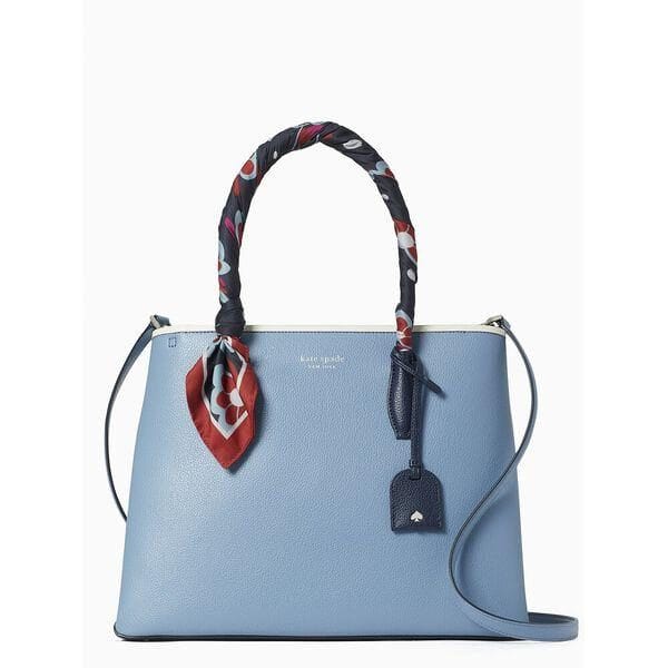 Fashion 4 - Eva Scarf Handle Medium Top Zip Satchel