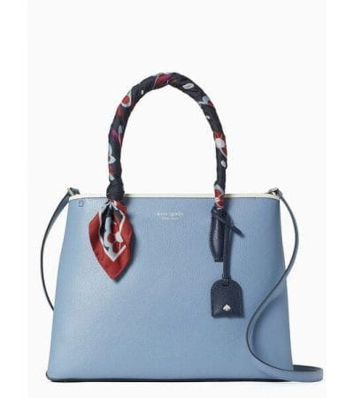 Fashion 4 - Eva Scarf Handle Medium Top Zip Satchel