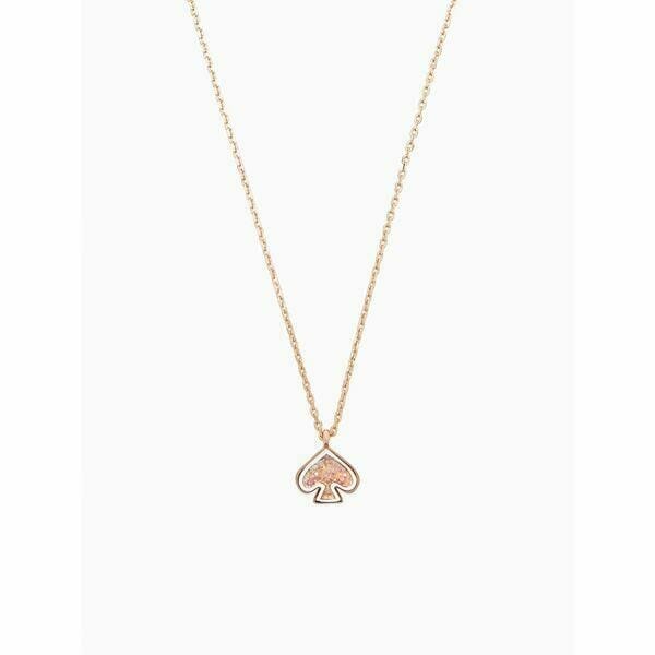 Fashion 4 - Everyday Spade Glitter Enamel Mini Pendant
