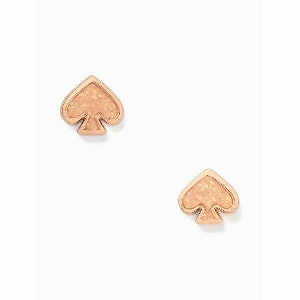 Fashion 4 - Everyday Spade Glitter Enamel Studs