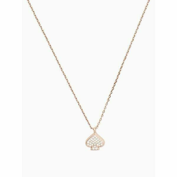 Fashion 4 - Everyday Spade Pave Mini Pendant