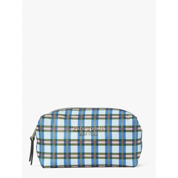 Fashion 4 - Everything Puffy Plaid Medium Cosmetic Case