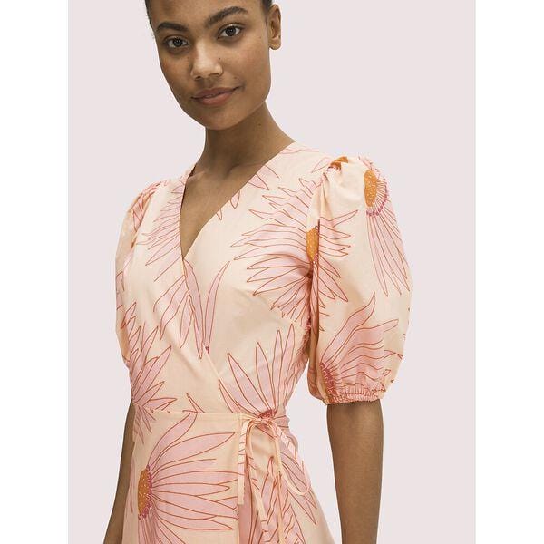 Fashion 4 - Falling Flower Wrap Dress